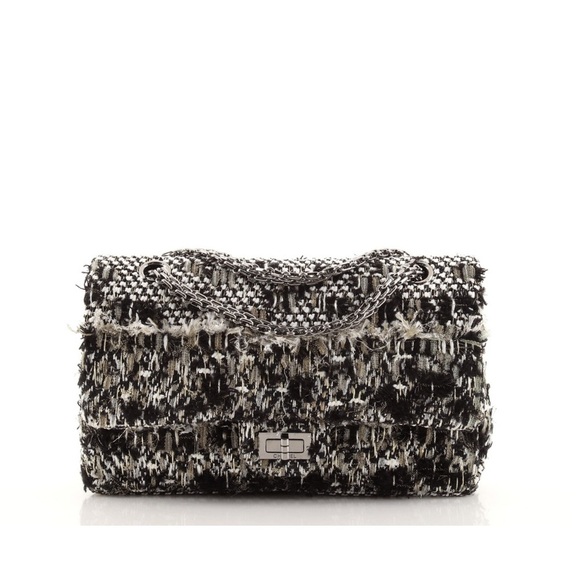 CHANEL Reissue 2.55 Flap Bag Tweed 226 - Picture 1 of 15
